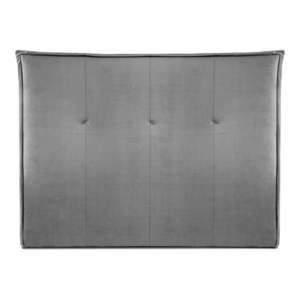 Sivé čelo postele 140x120 cm Monica – Milo Casa vyobraziť