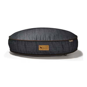 Tmavomodrý pelech pre psa ø 105 cm Round Bed Denim Medieval Blue / Dark Chocolate L – P.L.A.Y. vyobraziť