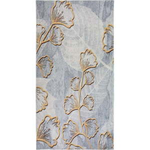 Prateľný koberec v sivej a zlatej farbe 120x180 cm Dainty – Vitaus vyobraziť