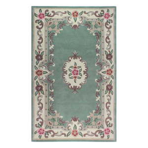 Zelený vlnený koberec Flair Rugs Aubusson, 150 × 240 cm vyobraziť
