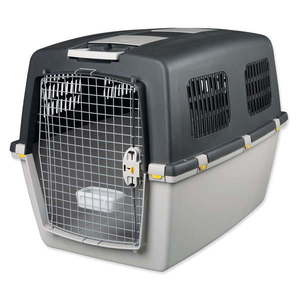 Sivá prepravka pre domáceho miláčika 104x73 cm Trixie Gulliver 7 L – Plaček Pet Products vyobraziť