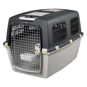 Sivá prepravka pre domáceho miláčika 92x64 cm Trixie Gulliver 6 M-L – Plaček Pet Products vyobraziť