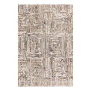 Béžový koberec 200x290 cm Kuza Lines Beige – Asiatic Carpets vyobraziť