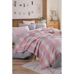 Ružový pléd 180x220 cm Warm Soft – Mijolnir vyobraziť