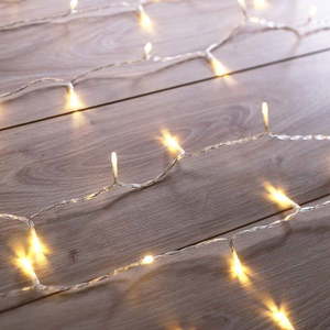 Predĺženie LED transparentnej svetelnej reťaze DecoKing Christmas, 200 svetielok, dĺžka 1 m vyobraziť