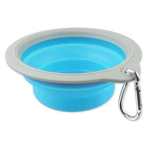 Plastová cestovná miska pre psa ø 18 cm Dog Fantasy – Plaček Pet Products vyobraziť