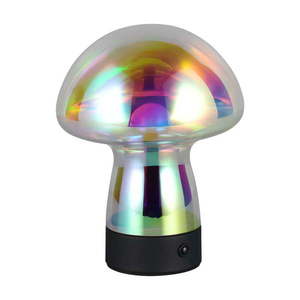 LED stolová lampa so skleneným tienidlom (výška 18 cm) Dooley – Trio vyobraziť