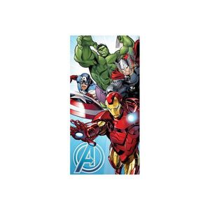 Bavlnená detská osuška 70x140 cm Avengers "Light Blue" – Jerry Fabrics vyobraziť
