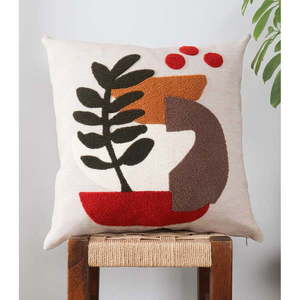Ľanová obliečka na vankúš 43x43 cm Begonya – Mioli Decor vyobraziť