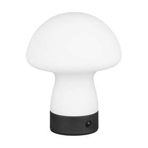 Matne biela LED stolová lampa so skleneným tienidlom (výška 18 cm) Dooley – Trio vyobraziť