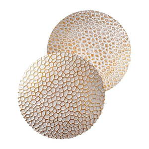 LED nástenné svietidlo v bielej a zlatej farbe ø 21 cm Yosma – Opviq lights vyobraziť