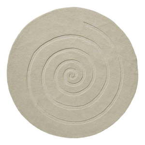 Koberec Think Rugs Spiral Ivory, ⌀ 140 cm vyobraziť