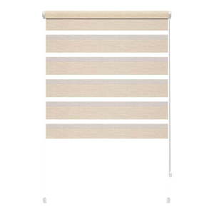 Krémovobiela roleta deň a noc 72, 5x150 cm Zebra Silvalin – Gardinia vyobraziť