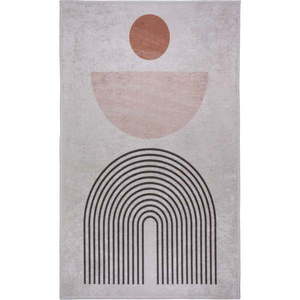 Krémovobiely umývateľný koberec 80x150 cm – Vitaus vyobraziť