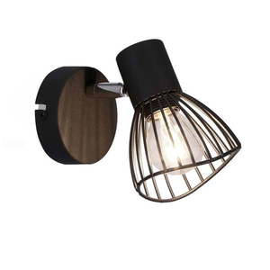 Čierne nástenné svietidlo Fly – Candellux Lighting vyobraziť