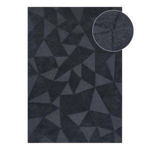 Sivý vlnený koberec 230x160 cm Shard - Flair Rugs vyobraziť