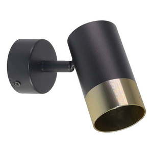 Nástenné svietidlo v čierno-zlatej farbe Tobi - Candellux Lighting vyobraziť