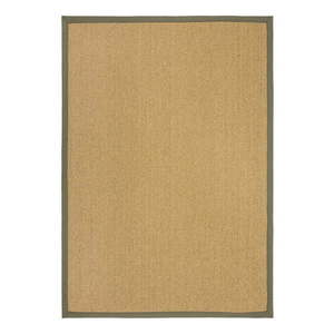 Vnútorný a vonkajší koberec v zelenej a svetlohnedej farbe 200x290 cm Sisal Look – Flair Rugs vyobraziť
