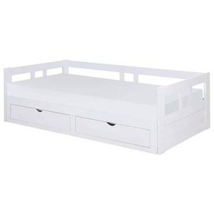 MID.YOU VÝSUVNÁ POSTEĽ, 90/200 cm biela vyobraziť