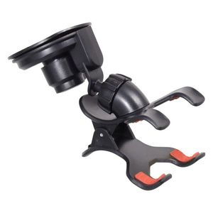 Compass Držiak telefónu / GPS na prísavku Double Clips, čierna vyobraziť