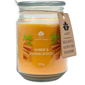 Sviečka Arome 510 g, v skle, Amber &Sandalwood vyobraziť