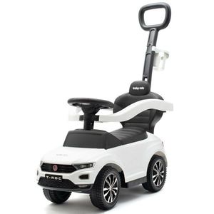 Baby Mix Detské odrážadlo s vodiacou tyčou Volkswagen T-ROC, biela vyobraziť