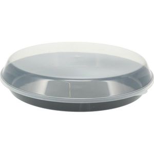 EH Servírovacia plastová misa s vekom 35, 5 x 8, 5 cm, čierna vyobraziť
