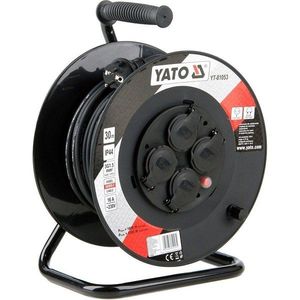 Yato YT-81053 Bubnový predlžovací kábel so 4 zásuvkami, 30 m vyobraziť
