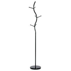 Kovový vešiak 80003-09 BK Bork čierna mat, 181 cm vyobraziť