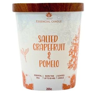 Sviečka Arome v skle s kovovým viečkom 255g Slanýgrapefruit a pomelo vyobraziť