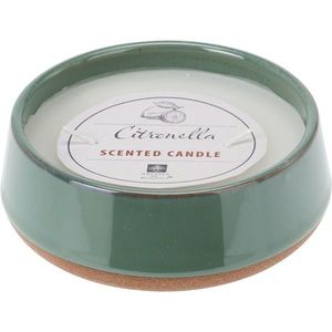 Repelentná sviečka Citronella, zelená, 420 g, 12 x 4, 5 cm vyobraziť
