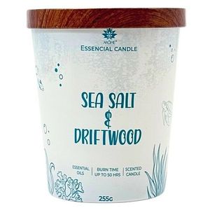 Sviečka Arome v skle s kovovým viečkom 255g Morskásoľ a driftwood vyobraziť
