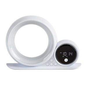 Rabalux 76109 dekoratívna stolná lampa Wakeway, s reproduktorom, RGB, hodinami a budíkom vyobraziť
