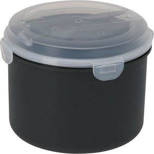 EH Krabička na obed s nádobkou na dresing a príborom, čierna vyobraziť