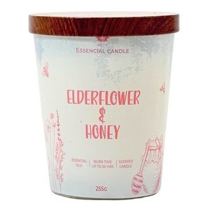 Sviečka Arome v skle s kovovým viečkom 255gElderflower & Honey vyobraziť