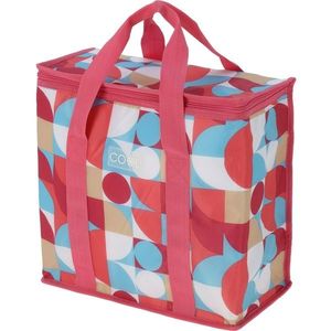 Chladiaca taška Retro kocka 16 l, červená vyobraziť