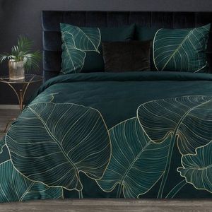 ArtFir Obliečky na dvojlôžko PREMIUM 5 | tmavá zelená 180 x 200 cm vyobraziť