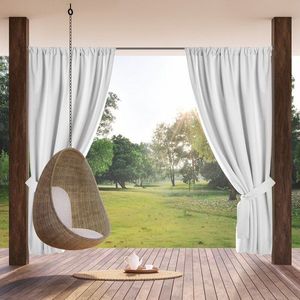 ArtFir Záves na terasu GARDEN P | biela 155 x 200 cm vyobraziť