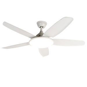 Stropný ventilátor biely 130 cm vrátane LED stmievateľný s diaľkovým ovládaním - Vifte vyobraziť