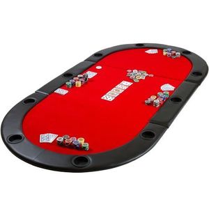 Poker podložka skladacia červená vyobraziť