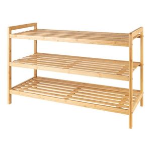 LIVARNO home Bambusový regál na topánky vyobraziť