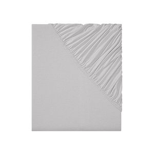 LIVARNO home Napínacia džersejová plachta, 90 – 100 x 200 cm (bledosivá) vyobraziť