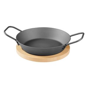 GRILLMEISTER Železná grilovacia panvica (železná panvica so servírovacou doskou, Ø 20 cm) vyobraziť