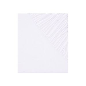 LIVARNO home Napínacia džersejová plachta, 90 – 100 x 200 cm (biela) vyobraziť