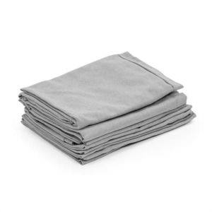 Blumfeldt Titania Dining Set, poťahy na čalúnenie, 10 kusov, 100 % polyester, svetlosivé vyobraziť