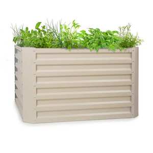 Blumfeldt Blum High Grow Straight, vyvýšený záhon, 100x60x100cm, 600l, oceľ vyobraziť