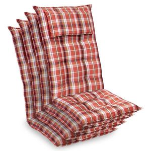 Blumfeldt Sylt, poduška s vysokou zadnou časťou, na vyššie polohovacie kreslo, vankúš, polyester, 50 x 120 x 9 cm, 4 x poduška vyobraziť