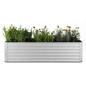 Blumfeldt High Grow Straight vyvýšený záhon, 1440 L, Ergonomický, Odolný voči poveternostným vplyvom, Otvorená základňa vyobraziť