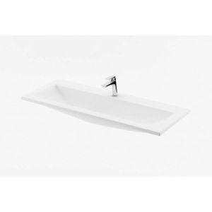 RAVAK - Clear Umývadlo, 100x38 cm, bez prepadu, s otvorom na batériu, biela XJJ01110000 vyobraziť