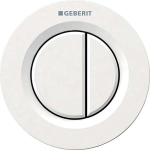 GEBERIT - Splachovací systémy Oddialené ovládanie typ 01, pneumatické, na 2 množstvá splachovania, alpská biela 116.042.11.1 vyobraziť